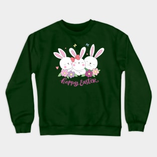 Easter Bunnies Crewneck Sweatshirt